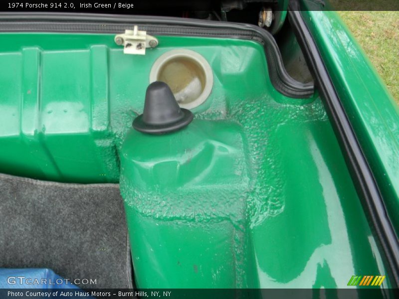 Irish Green / Beige 1974 Porsche 914 2.0