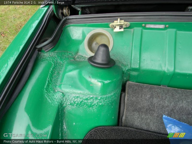 Irish Green / Beige 1974 Porsche 914 2.0