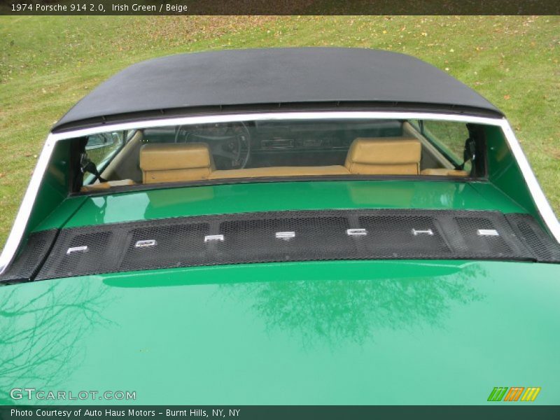 Irish Green / Beige 1974 Porsche 914 2.0