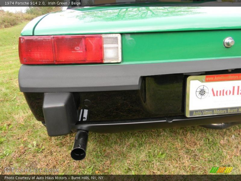 Irish Green / Beige 1974 Porsche 914 2.0