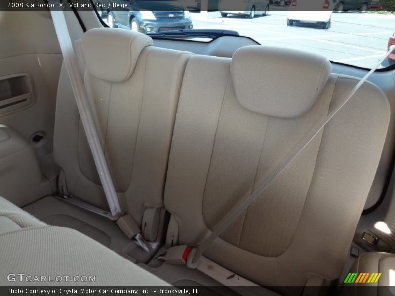 Volcanic Red / Beige 2008 Kia Rondo LX
