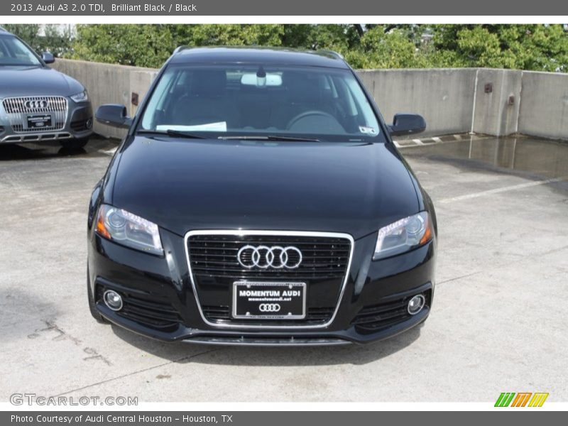 Brilliant Black / Black 2013 Audi A3 2.0 TDI