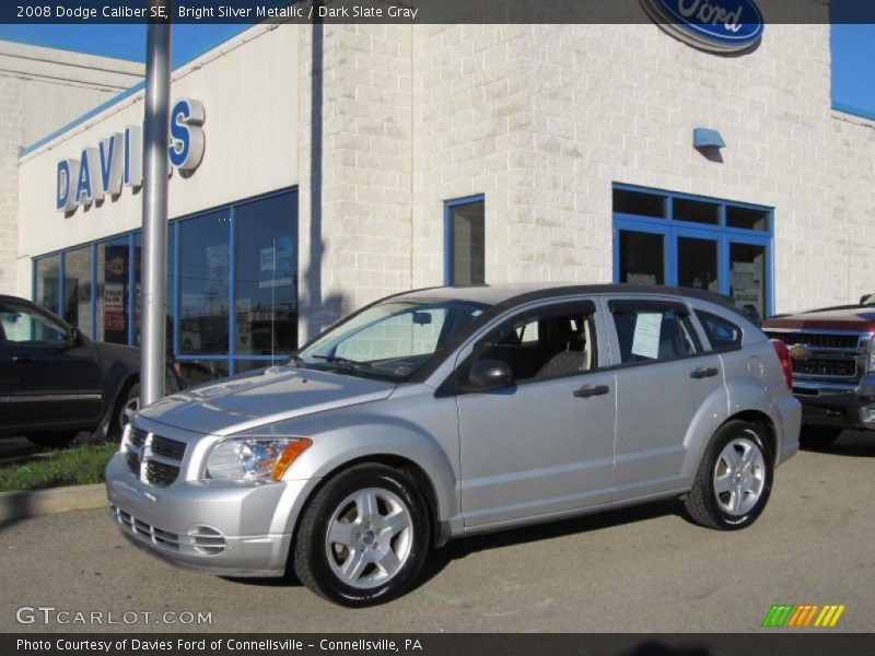 Bright Silver Metallic / Dark Slate Gray 2008 Dodge Caliber SE