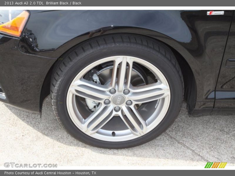 Brilliant Black / Black 2013 Audi A3 2.0 TDI