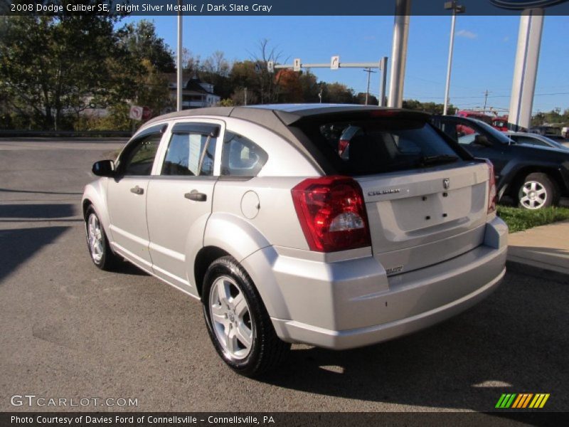Bright Silver Metallic / Dark Slate Gray 2008 Dodge Caliber SE