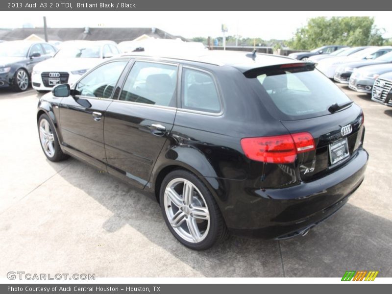Brilliant Black / Black 2013 Audi A3 2.0 TDI