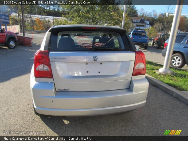 Bright Silver Metallic / Dark Slate Gray 2008 Dodge Caliber SE