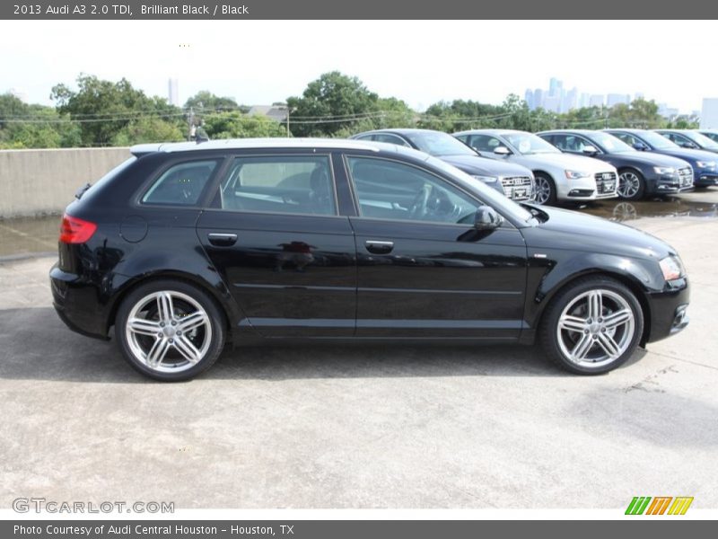 Brilliant Black / Black 2013 Audi A3 2.0 TDI