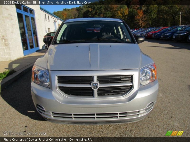 Bright Silver Metallic / Dark Slate Gray 2008 Dodge Caliber SE