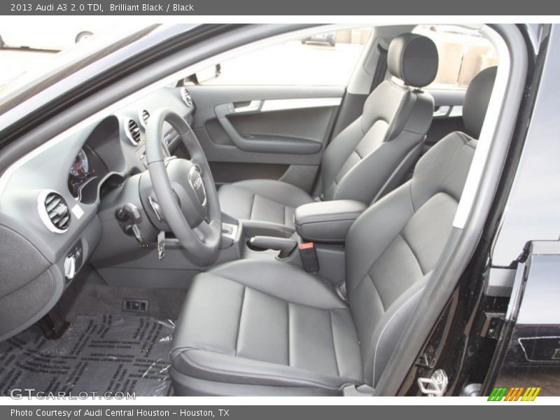 Brilliant Black / Black 2013 Audi A3 2.0 TDI