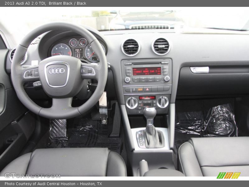 Brilliant Black / Black 2013 Audi A3 2.0 TDI
