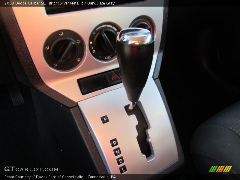 Bright Silver Metallic / Dark Slate Gray 2008 Dodge Caliber SE