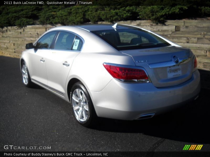 Quicksilver Metallic / Titanium 2013 Buick LaCrosse FWD