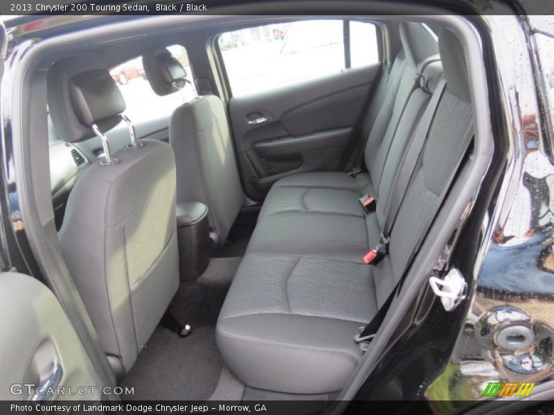 Black / Black 2013 Chrysler 200 Touring Sedan