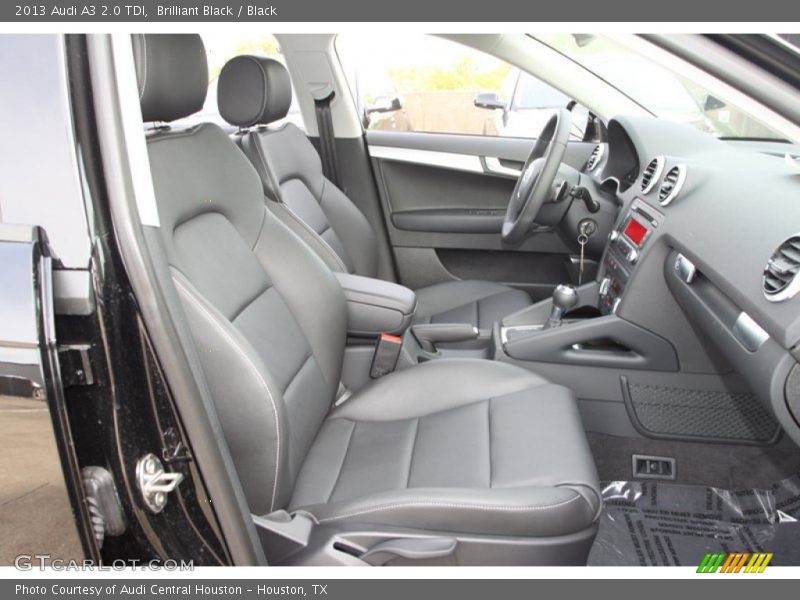 Brilliant Black / Black 2013 Audi A3 2.0 TDI