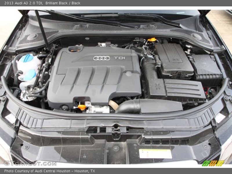 Brilliant Black / Black 2013 Audi A3 2.0 TDI
