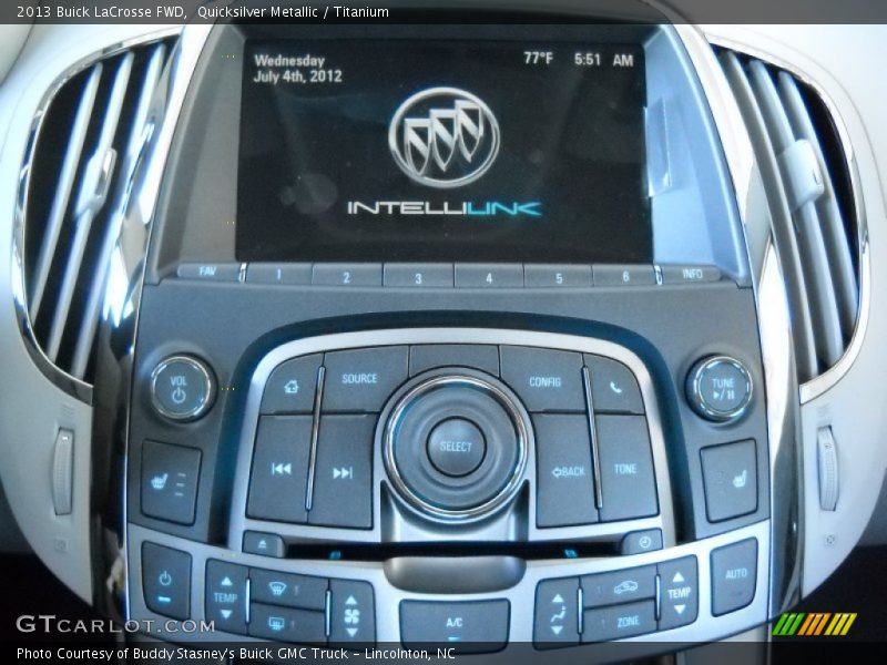 Quicksilver Metallic / Titanium 2013 Buick LaCrosse FWD