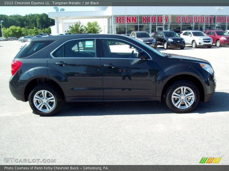 Tungsten Metallic / Jet Black 2013 Chevrolet Equinox LS
