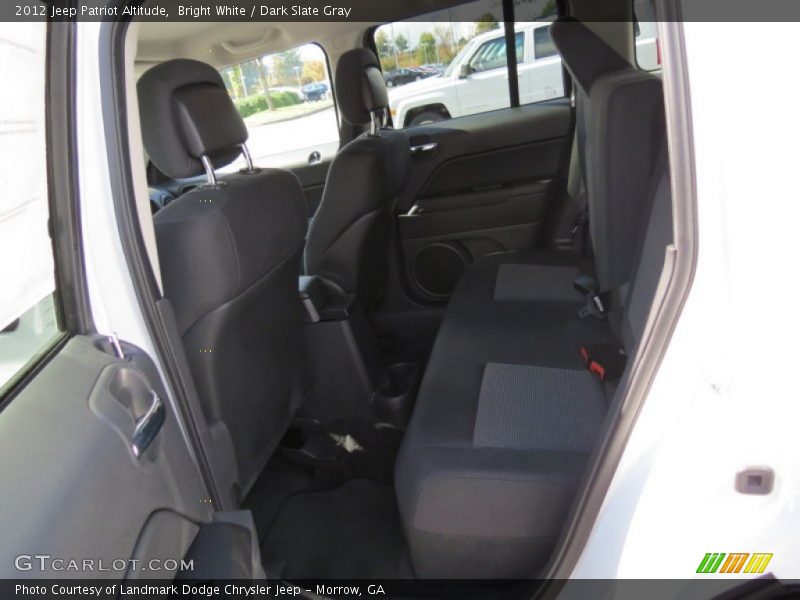 Bright White / Dark Slate Gray 2012 Jeep Patriot Altitude