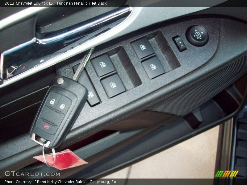 Tungsten Metallic / Jet Black 2013 Chevrolet Equinox LS