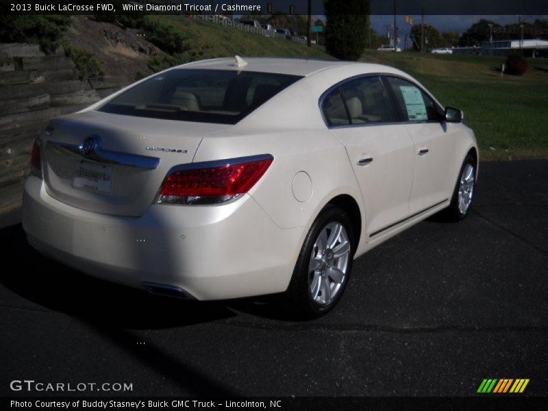 White Diamond Tricoat / Cashmere 2013 Buick LaCrosse FWD