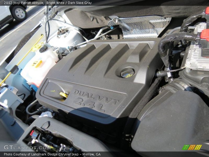 Bright White / Dark Slate Gray 2012 Jeep Patriot Altitude