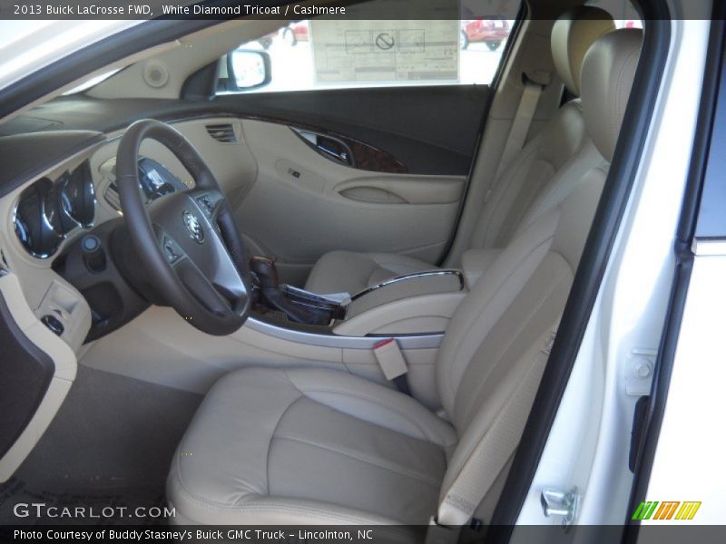White Diamond Tricoat / Cashmere 2013 Buick LaCrosse FWD