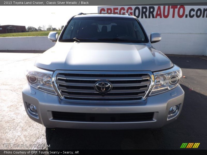 Classic Silver Metallic / Black 2013 Toyota Land Cruiser