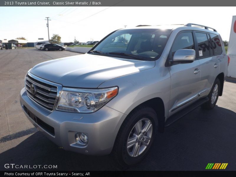 Classic Silver Metallic / Black 2013 Toyota Land Cruiser