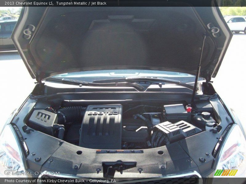 Tungsten Metallic / Jet Black 2013 Chevrolet Equinox LS