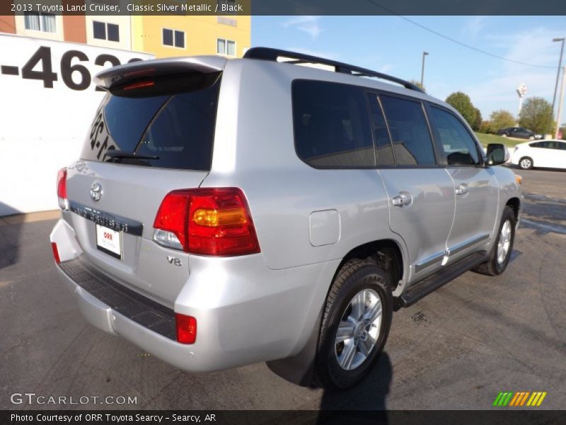 Classic Silver Metallic / Black 2013 Toyota Land Cruiser