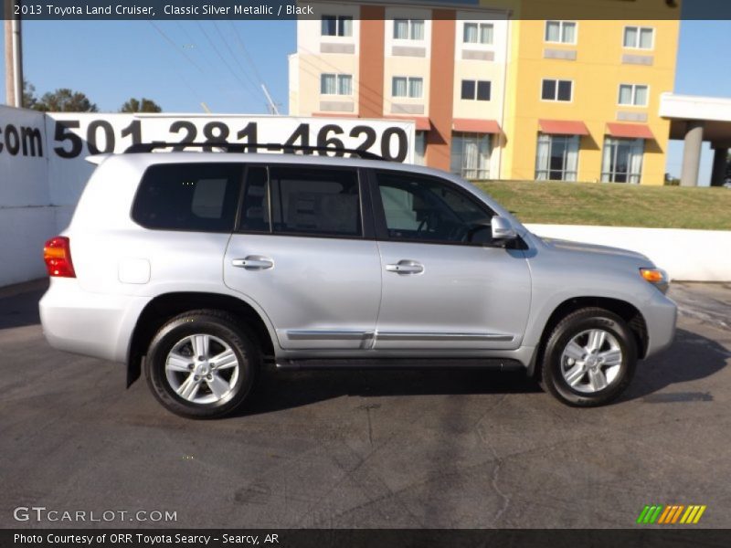 Classic Silver Metallic / Black 2013 Toyota Land Cruiser