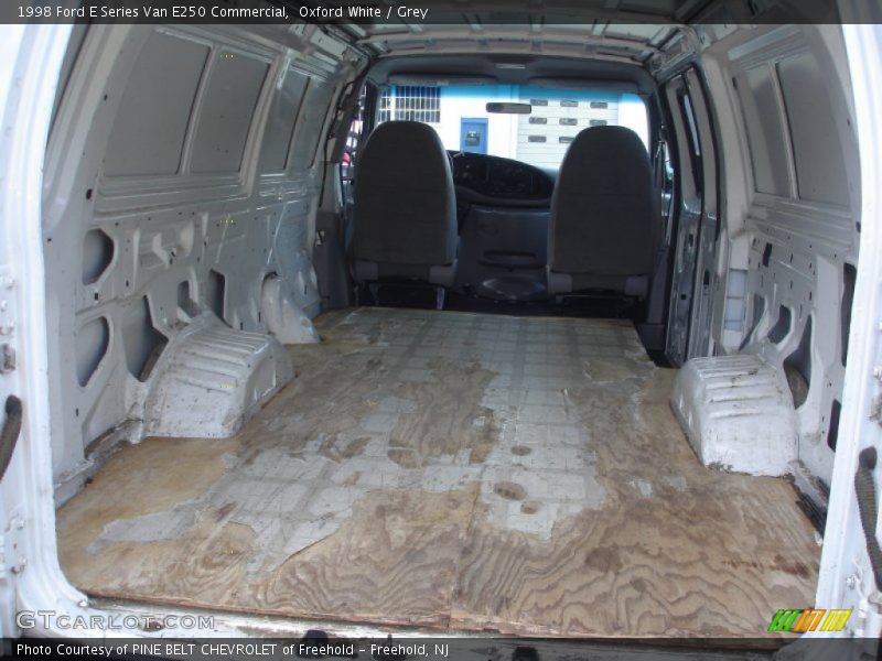 Oxford White / Grey 1998 Ford E Series Van E250 Commercial