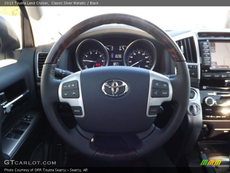 Classic Silver Metallic / Black 2013 Toyota Land Cruiser