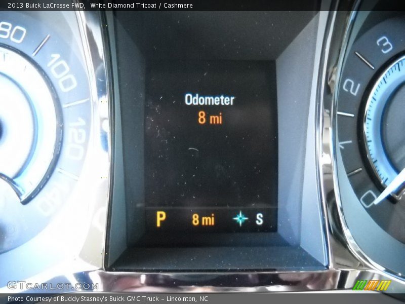 White Diamond Tricoat / Cashmere 2013 Buick LaCrosse FWD