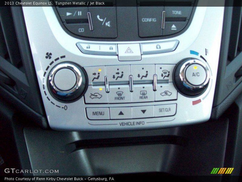 Tungsten Metallic / Jet Black 2013 Chevrolet Equinox LS