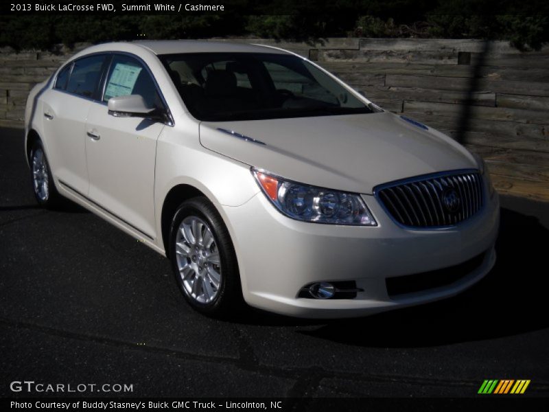 Summit White / Cashmere 2013 Buick LaCrosse FWD