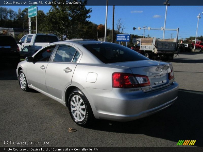 Quick Silver / Gray Sport 2011 Mitsubishi Galant FE