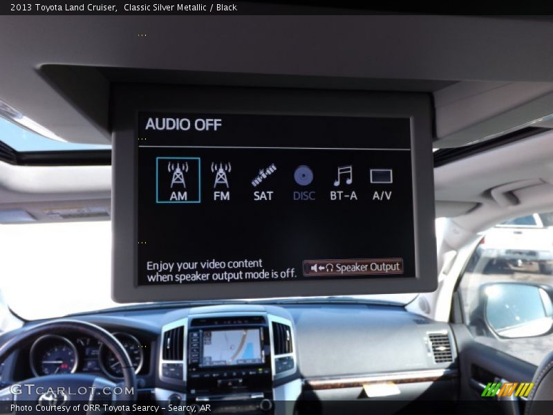 Classic Silver Metallic / Black 2013 Toyota Land Cruiser
