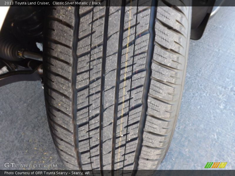 Classic Silver Metallic / Black 2013 Toyota Land Cruiser