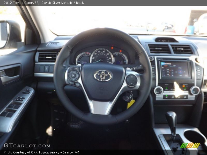 Classic Silver Metallic / Black 2012 Toyota Camry SE