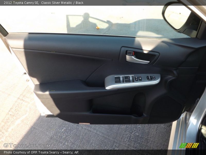 Classic Silver Metallic / Black 2012 Toyota Camry SE