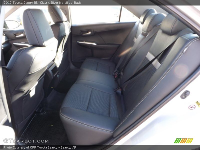 Classic Silver Metallic / Black 2012 Toyota Camry SE