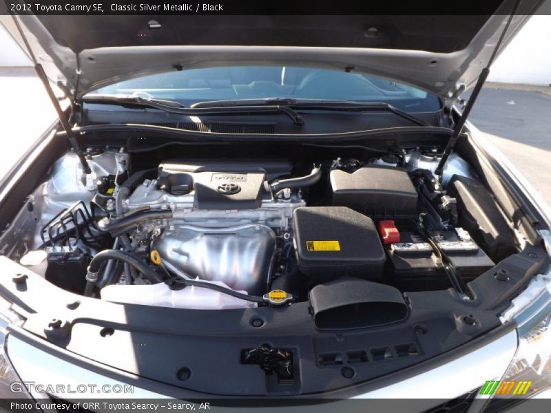 Classic Silver Metallic / Black 2012 Toyota Camry SE