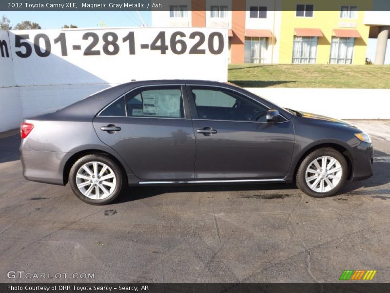 Magnetic Gray Metallic / Ash 2012 Toyota Camry XLE