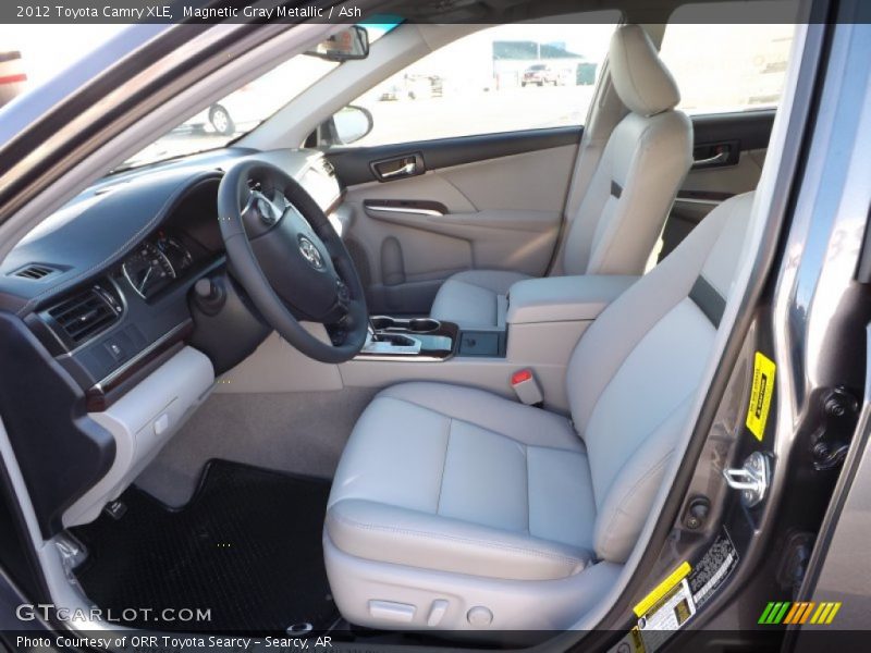 Magnetic Gray Metallic / Ash 2012 Toyota Camry XLE