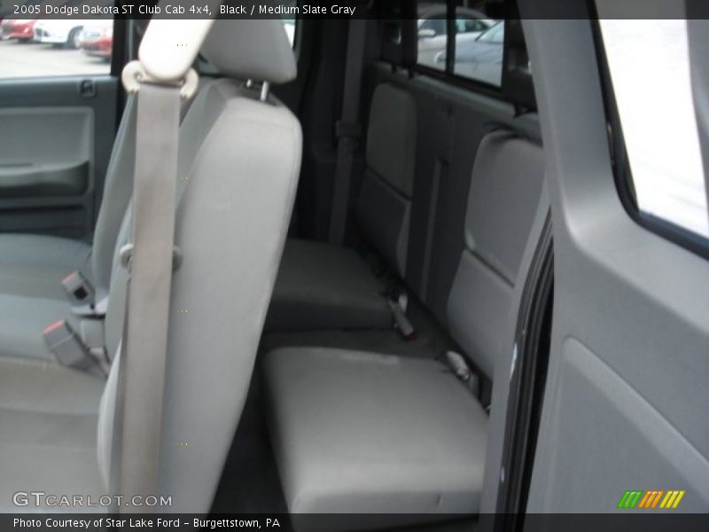 Black / Medium Slate Gray 2005 Dodge Dakota ST Club Cab 4x4