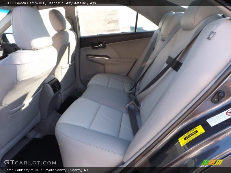 Magnetic Gray Metallic / Ash 2012 Toyota Camry XLE