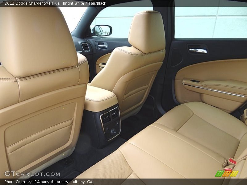 Bright White / Tan/Black 2012 Dodge Charger SXT Plus