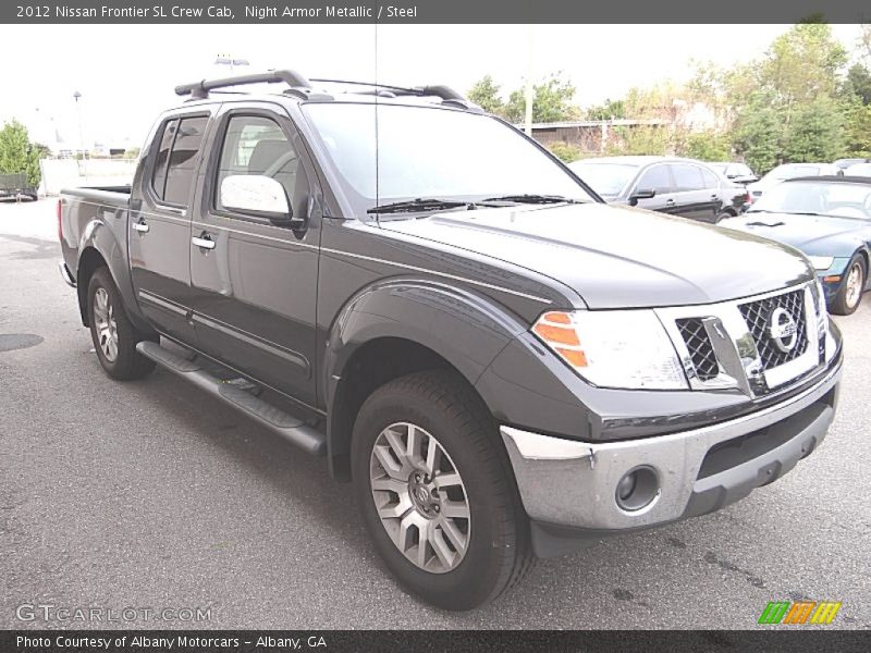 Night Armor Metallic / Steel 2012 Nissan Frontier SL Crew Cab